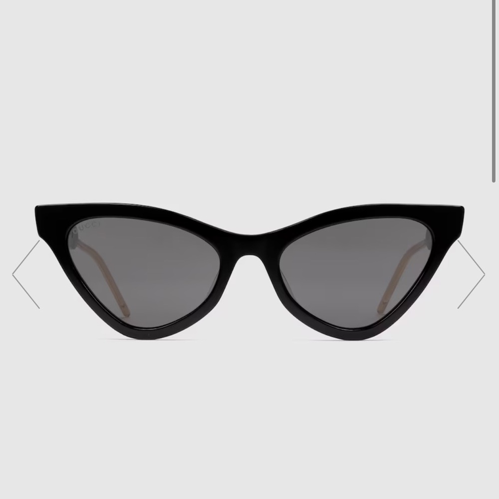 Gucci Cat Eye Acetate Sunglasses - Picture 9 of 11